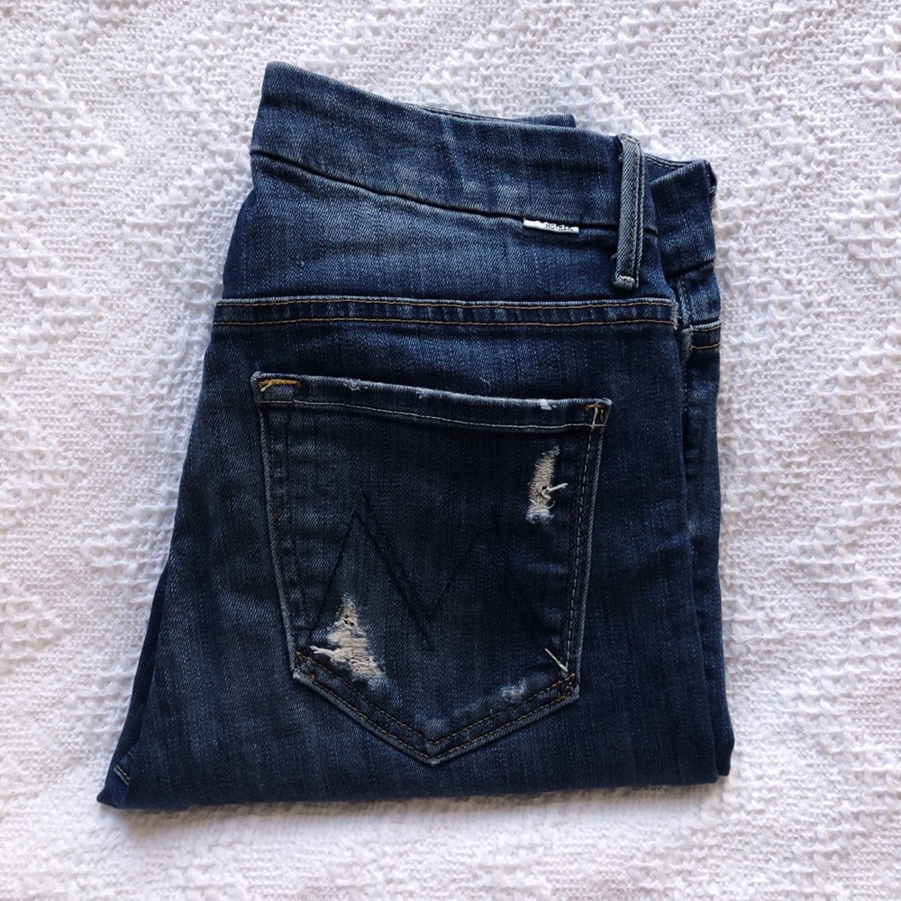 MOTHER high waisted looker jeans
